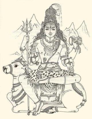 In Hinduism, Shiva is the God of Yoga. Source: The Elements of Hinduism - By Stephen Cross p. 77
